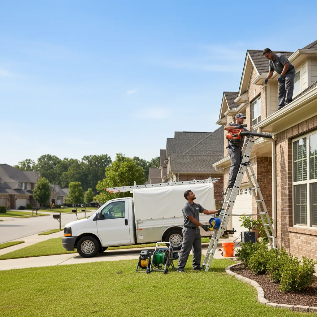 Home Gutter Service in Eros, LA near me